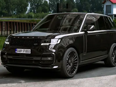 Range Rover BRABUS 600 3D model