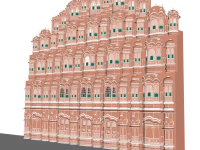 Hawa Mahal Jaipur 3D model