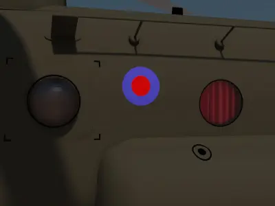 Royal Air force Chinook CH 47 3D model