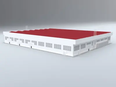 INDUSTRIAL STRUCTURES 8 3D model