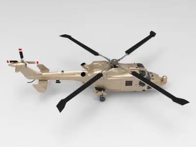 AgustaWestland AW159 3D model