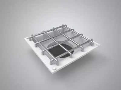 scifi or spaceship manhole  3D print model
