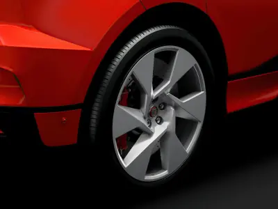 Jaguar I Pace EV400 ADW SE 2019 wheel 3D model
