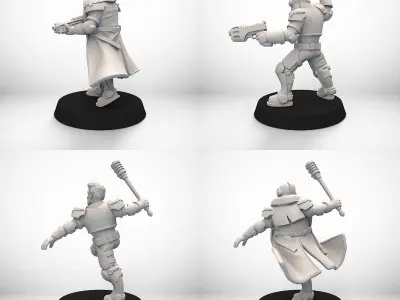 Law Knights bundle 1 3D print model