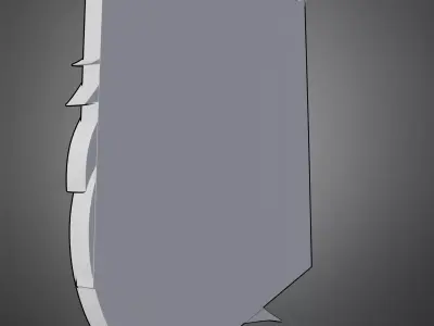 Attack On Titan Military Police Brigade Emblem Logo for Cosplay 3D print model