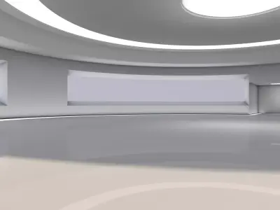 Empty Modern Room 3D model