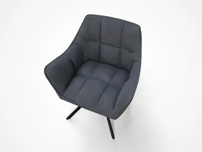 Swivel Chair Thinktank Free low-poly 3D model