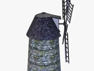 Old Windmill 3D model