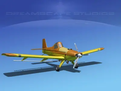 EMB-202A Ipanema V03 3D model