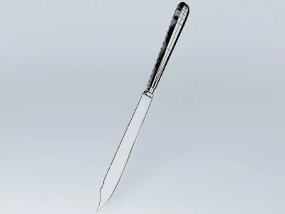 TITANIC 1st Class Fish Knife Replica Free 3D model