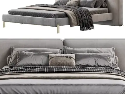 Vogue Bed 3D model