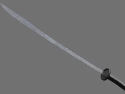 Dao 1B Low-poly 3D model