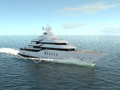 Madsummer Yacht Dynamic Simulation 3D model