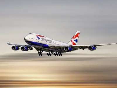 boeing-747-400 3D model