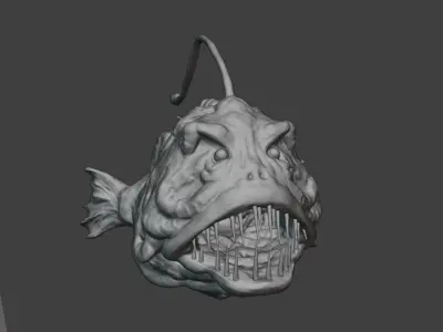 Monster Fish 3D model