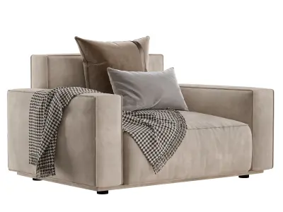 Arflex  Marechiaro Armchair Free 3D model
