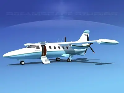 Dreamscape AF-46 Turbo Star Executive V07 3D model