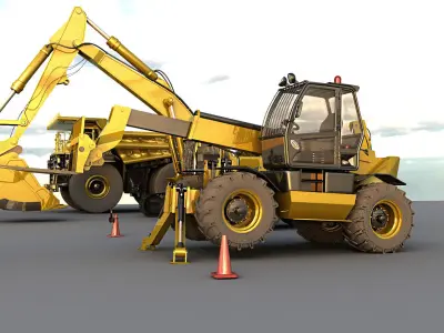 Construct Equipment 3D model