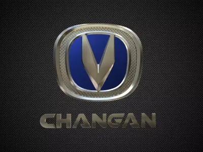 changan logo 3D model