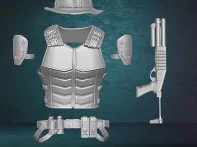 Stormbringer Kit 3D printable files for Action Figures 3D print model