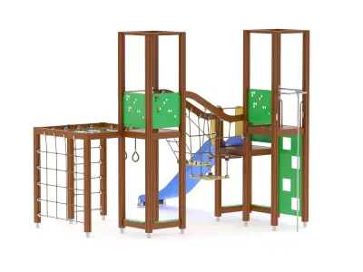 Lappset Activity Tower 12 Free 3D model