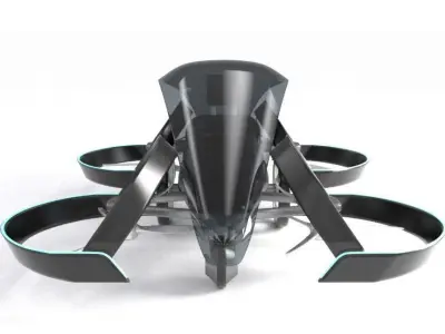 Quadcopters Set 19in1 3D model