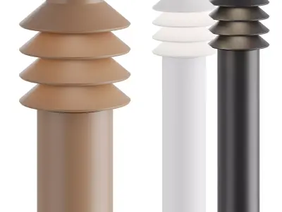 Bysted Bollard 3D model