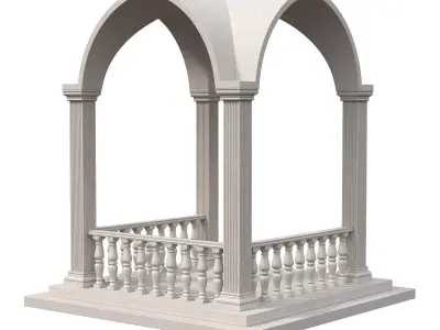 Architectural Exterior Elements Collection 3D model