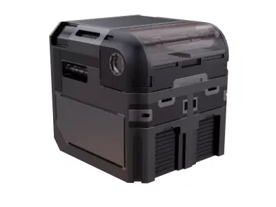 Crate Box  3D model