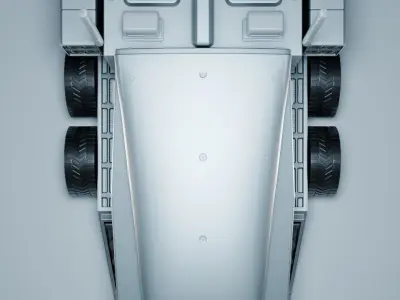 Specter MK V  Autonomous Recon War Rig Warfare Vehicle Low-poly 3D model