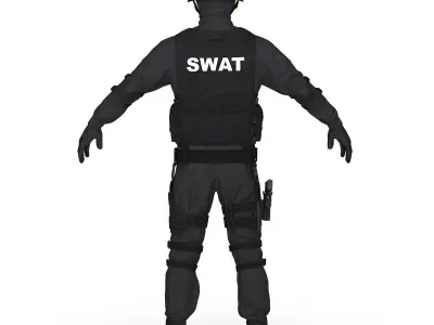 SWAT Uniform 2 3D model