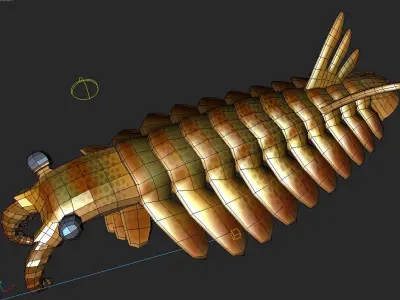 Anomalocaris 3D model