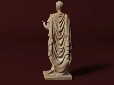 Caesar Statue 3D model