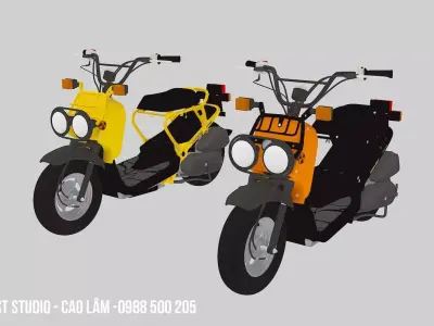 Zommer teddy bear 3D print model