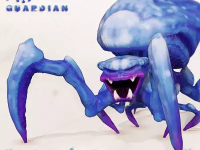Guardian Space Bug 3D model purchase