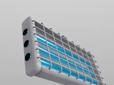 Diorama Insect Repellent Light x2 versions 3D print model