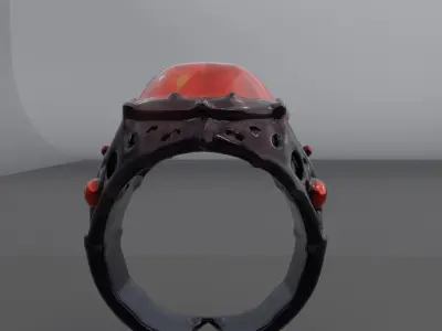 MACABER RING 3D model