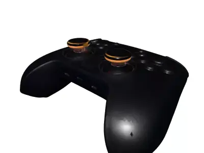 Modern Gaming Controller Gamepad 3D Model Low-poly 3D model