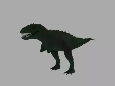 T-REX animated t - rex 3D model