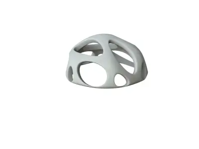 SciFi Cube Object No 54798 Low Poly Shape Low-poly 3D model