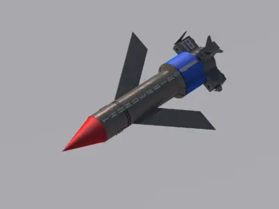 3D model Thunderbird 1 Original show 3D model