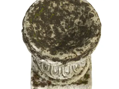 Rose Uniacke REGENCY PERIOD COTSWOLDS STONE URN 3D model