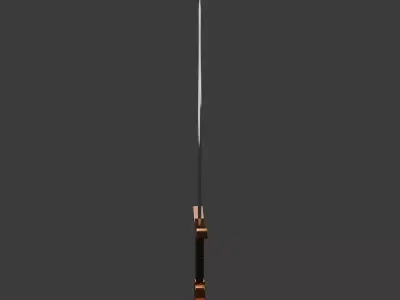 Sword Cartoon 03 3D model