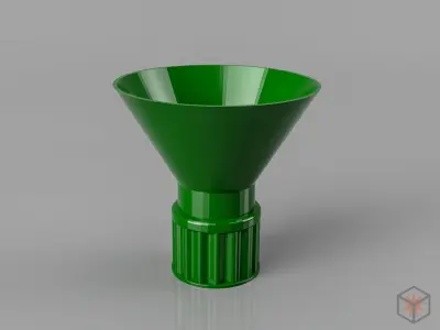 Bird Feeder with holder for Coca Cola bottle Free 3D print model