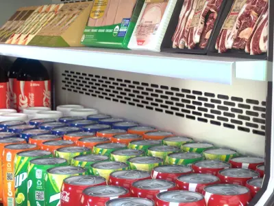 turbo air Commercial Refrigerator No-01 Low-poly 3D model