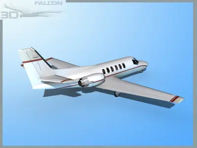 Falcon3D Citation V C560 F02 3D model