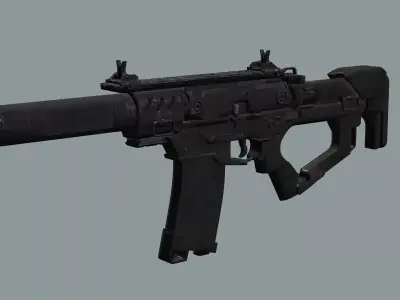 VHS2 Assault Compact Assault Rifle Low-Poly 3D Model Low-poly 3D model purchase
