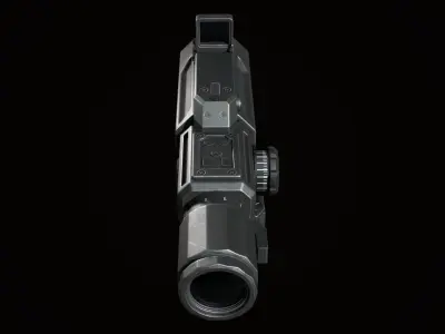 NCstar Ado Scope Low-poly 3D model