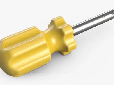 Small Screwdriver 1 3D model