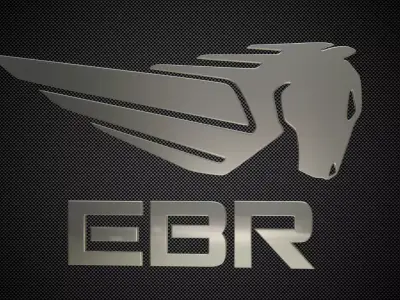 ebr logo 3D model